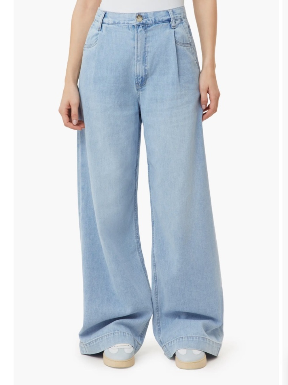 Scotch & Soda Pale Blue Wide-Leg Jeans
